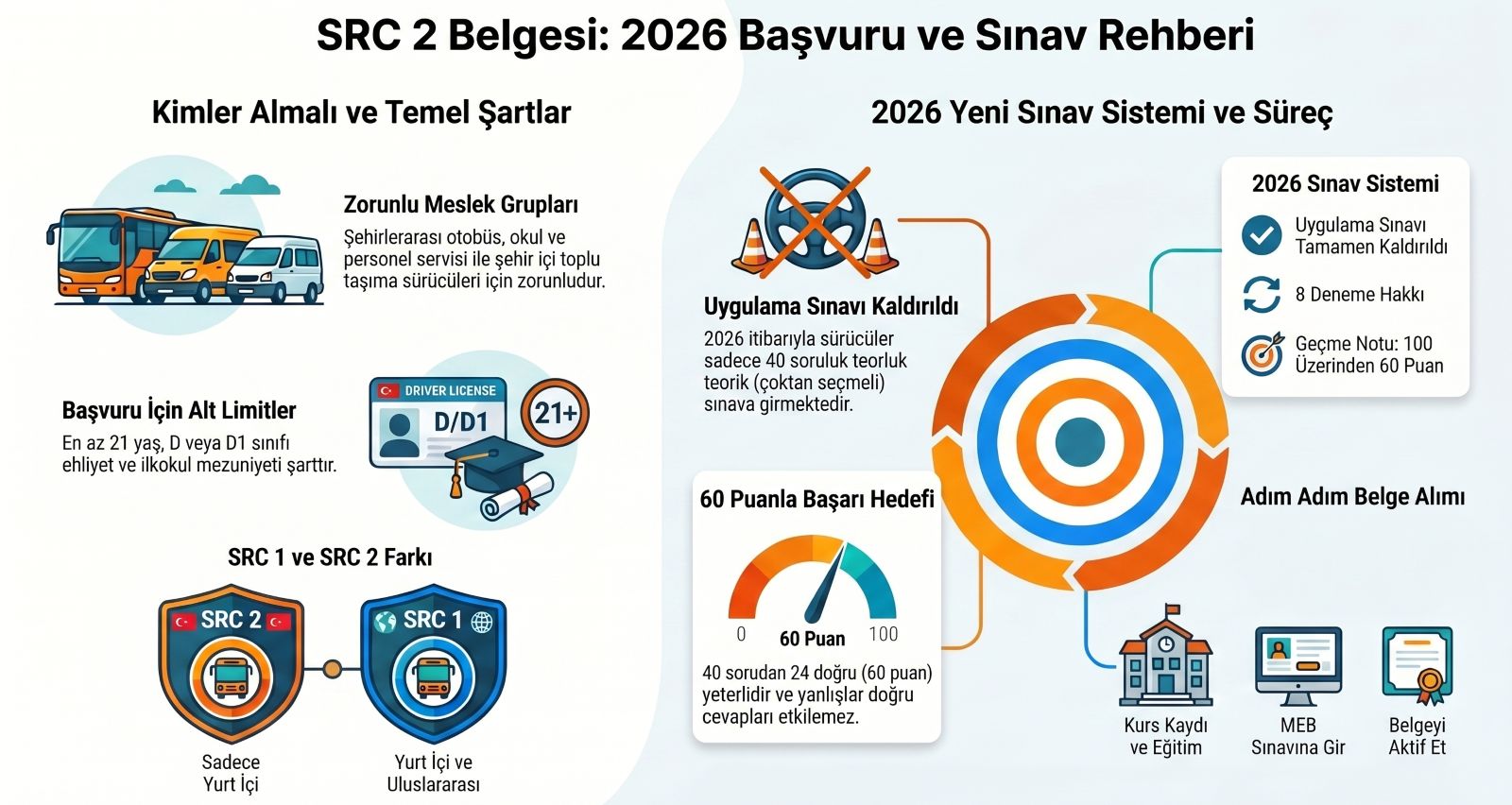 SRC 2 belgesi Diyarbakır sürücü kursu eğitim